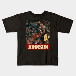 Magic Johnson - NEW RETRO STYLE Kids T-Shirt